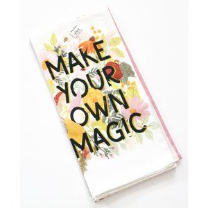 NWT "Make your own magic" set of 2 tea towels